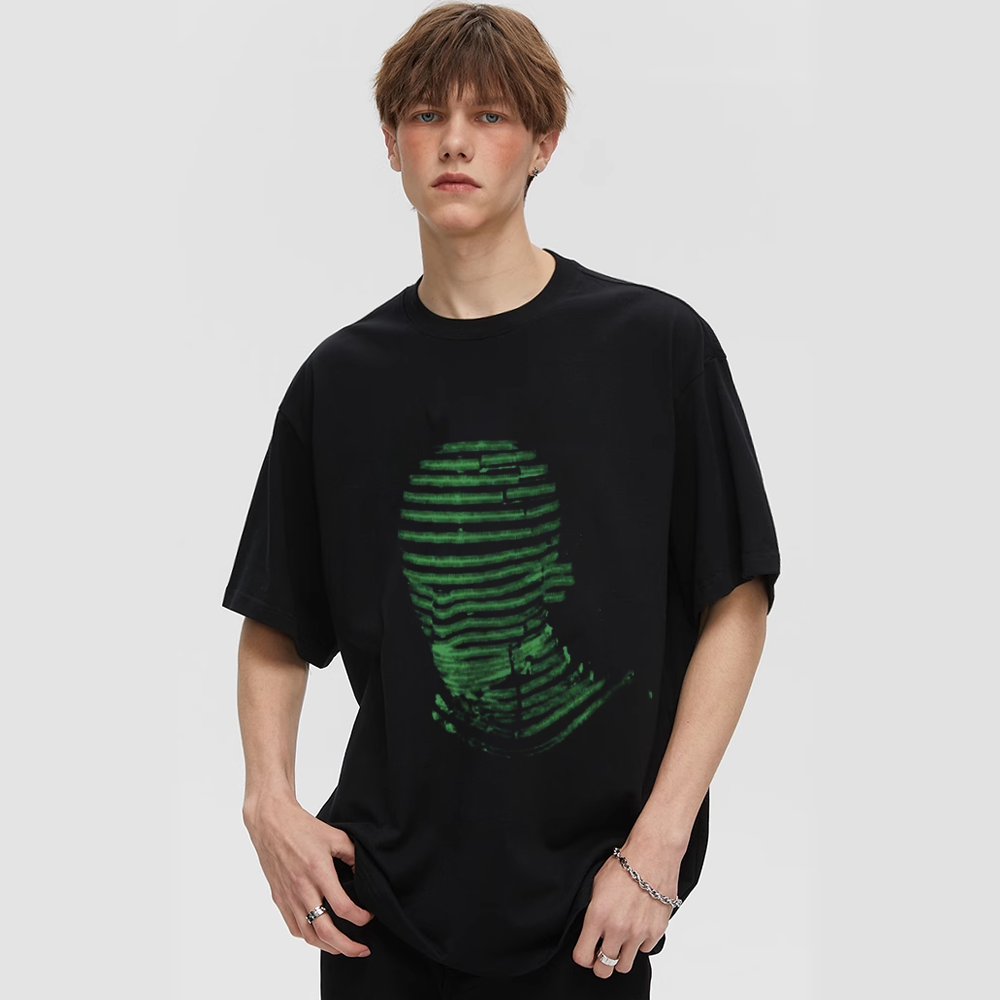 Abstract Masked Man T-shirt