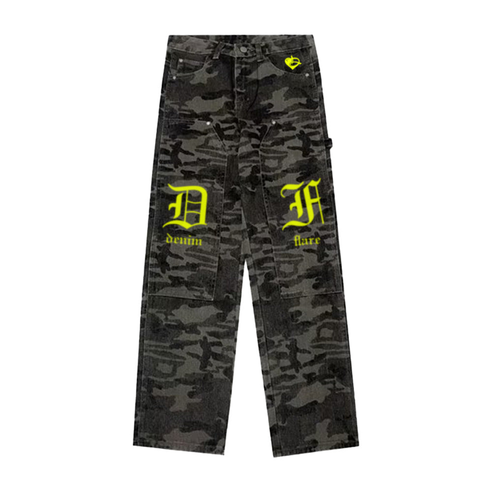 DF | Dark Camouflage Design Jeans