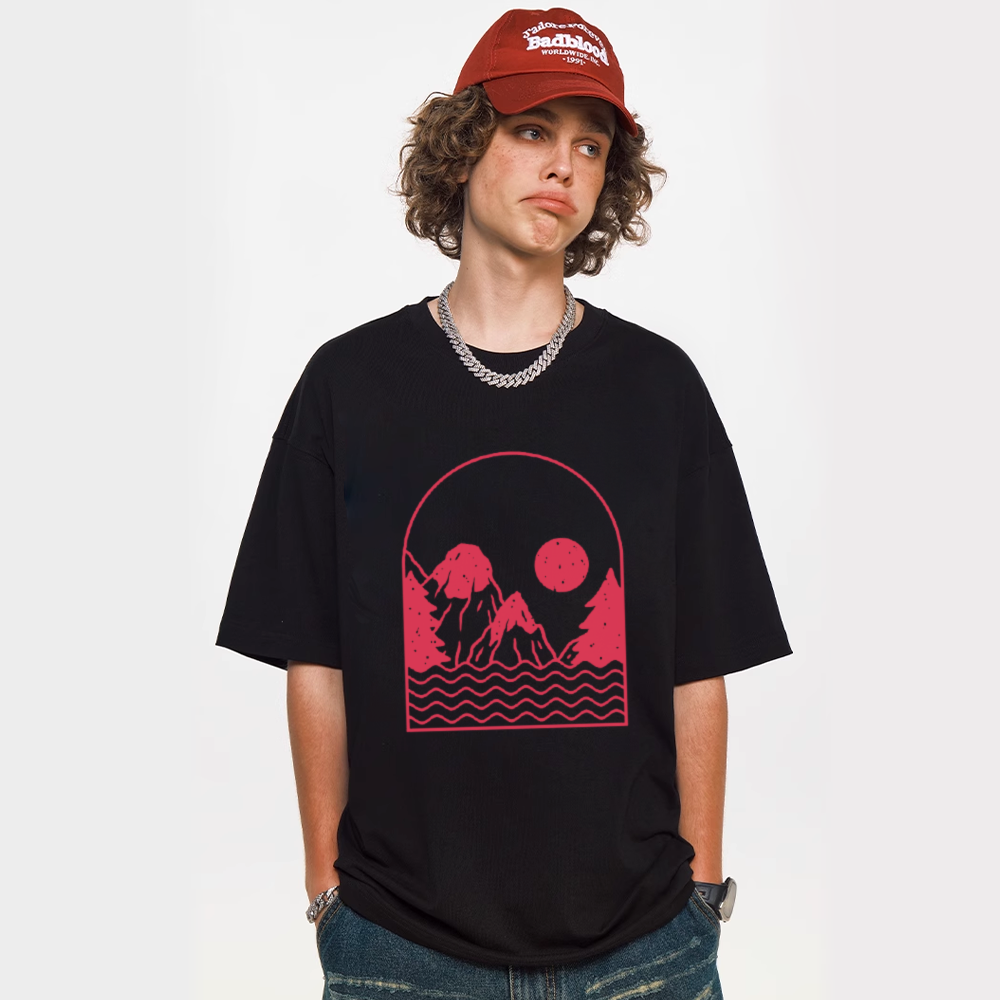 Casual Nature Scenery T-shirt