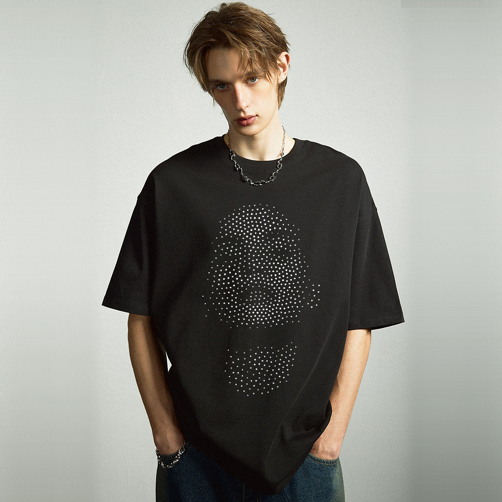 Dot Art Portrait T-Shirt