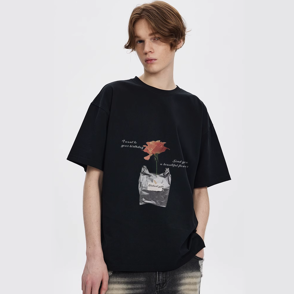 Pocket Flowers T-Shirt
