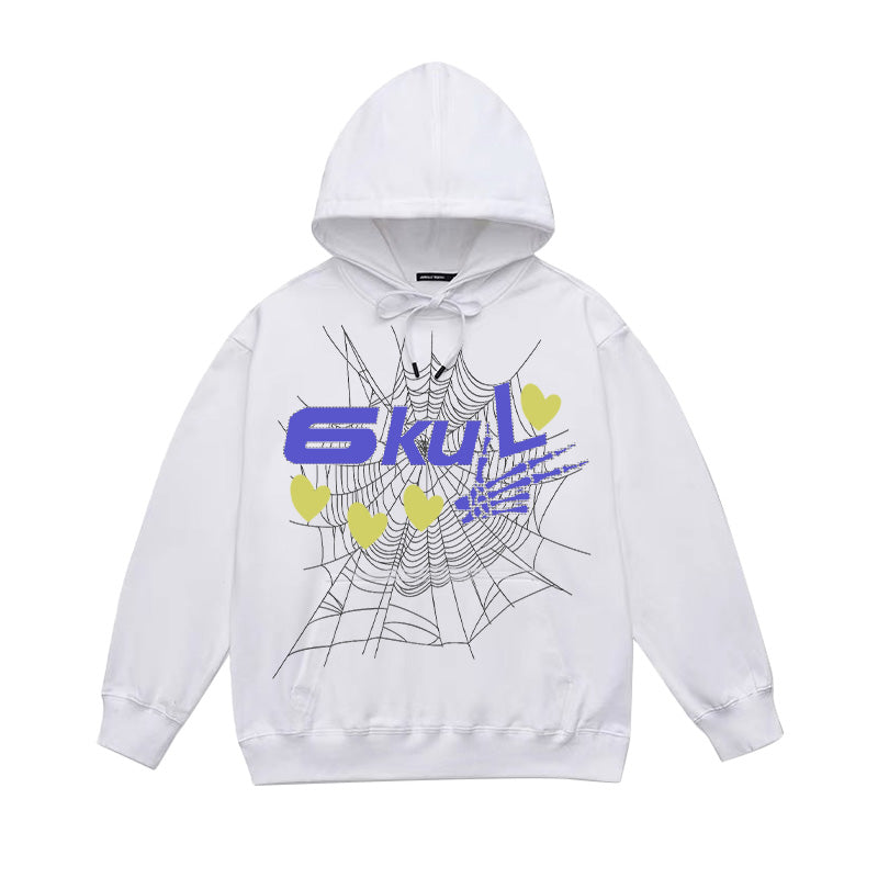 6Kull Spider Web Heartbeat Hoodie