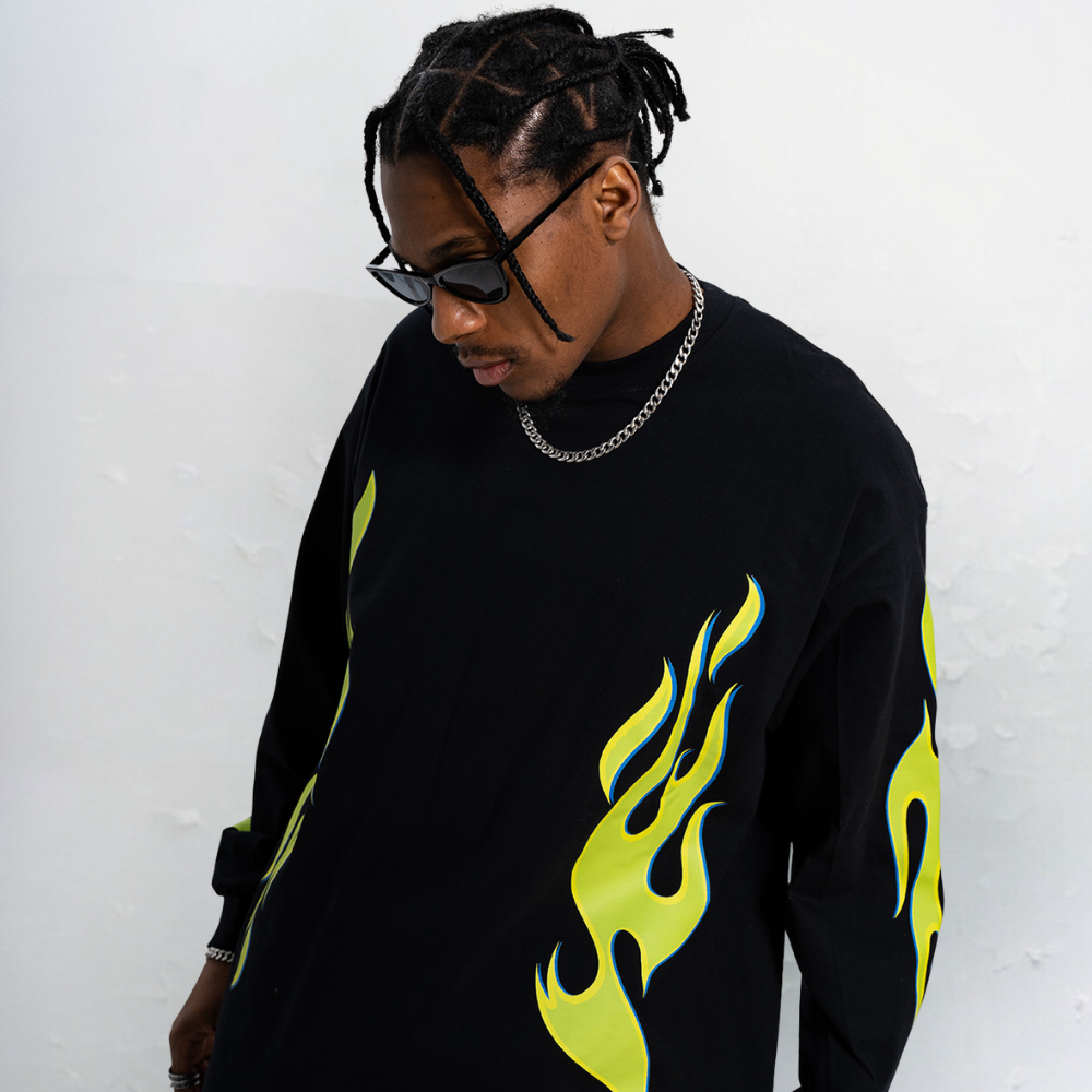 High Street Flame Sweatshirt
