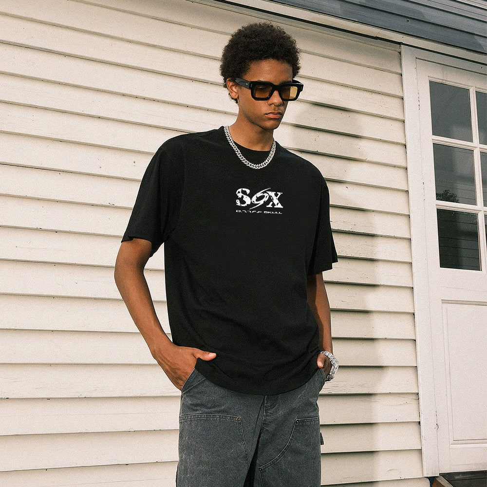 6Kull Casual Brand Logo T-Shirt