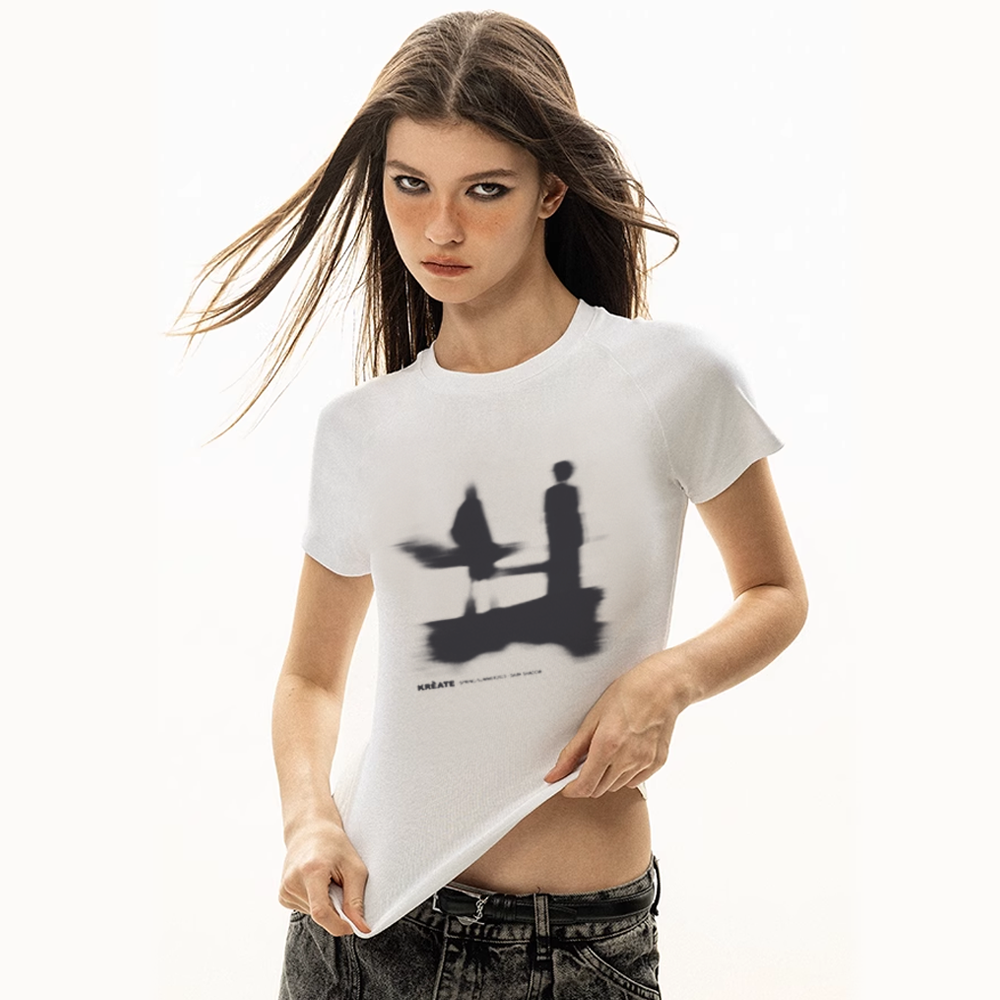 Women's Black Figure T-Shirt