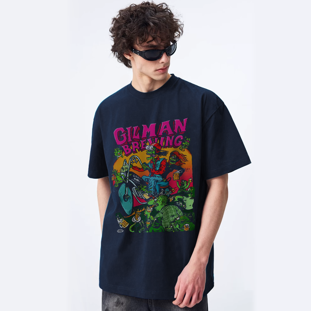 Stylish Funny Pattern Print Trendy T-shirt