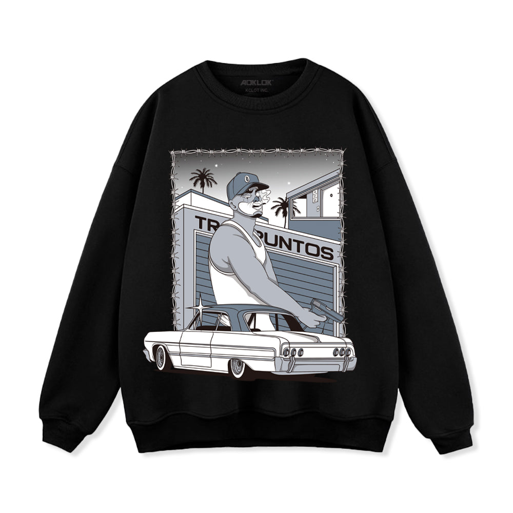 GEG | High Street Co-branded American Style Sweatshirt