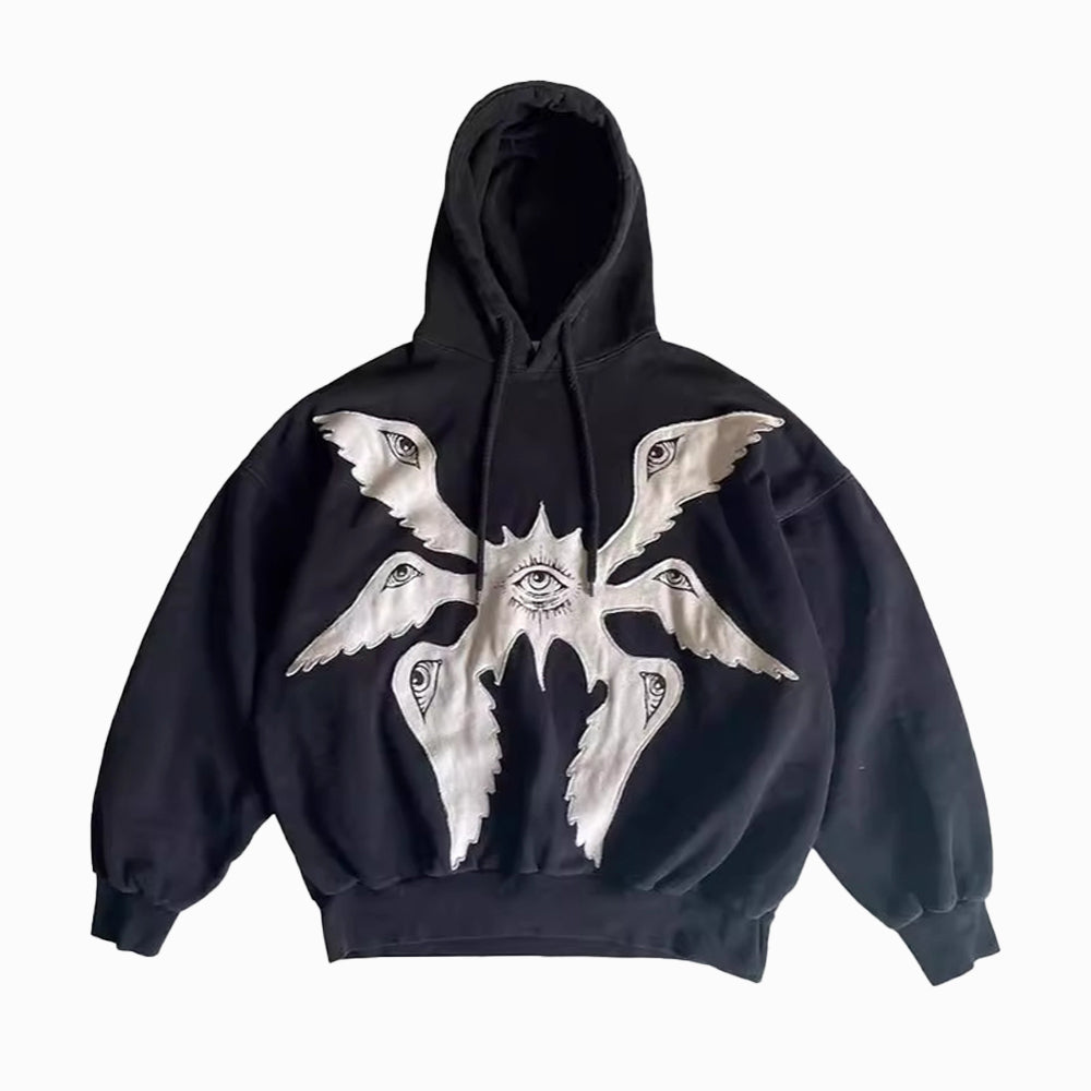 AokLok Heavy Craft Devil's Eye Hoodie