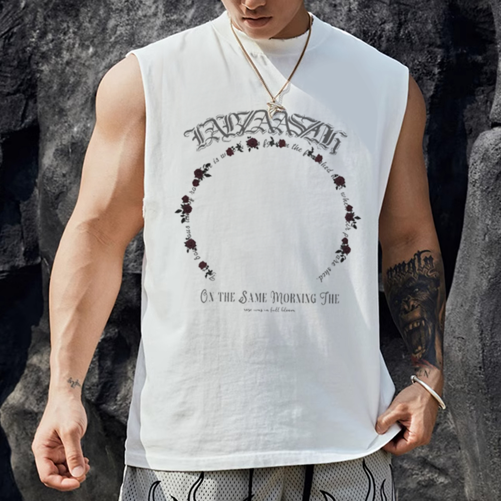 High Street Rosette Letters Vest