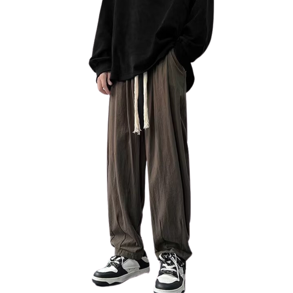 Japanese Solid Color Loose Sweatpants