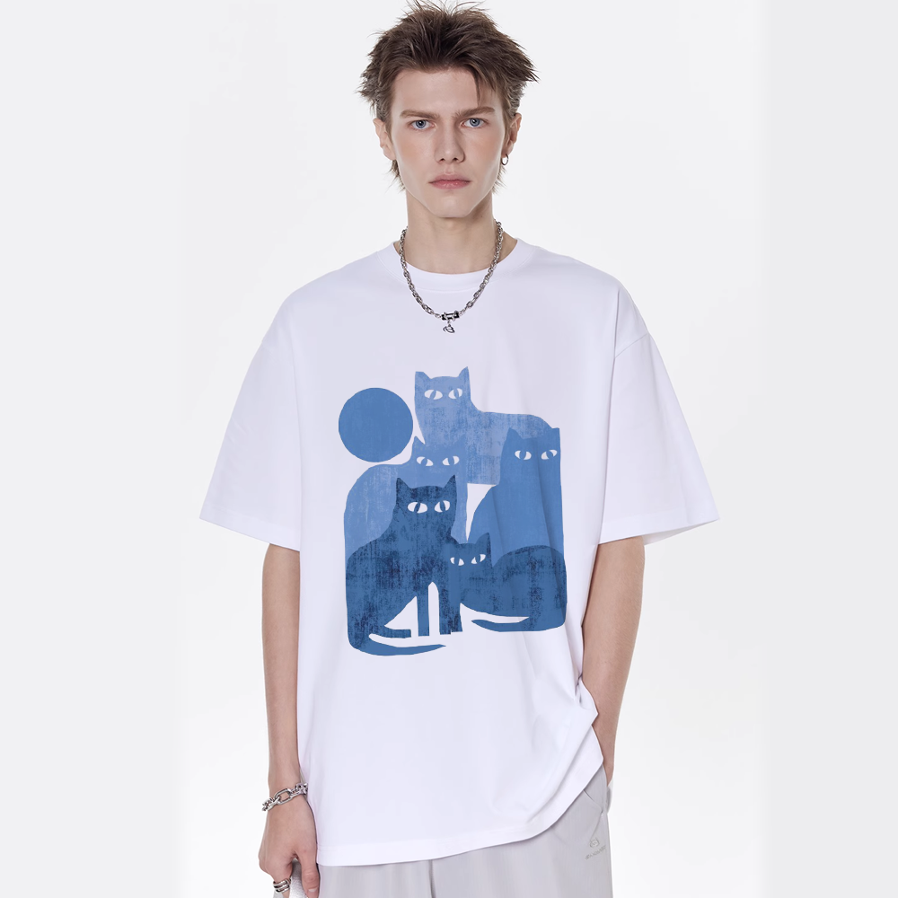 Cat In The Dark T-shirt