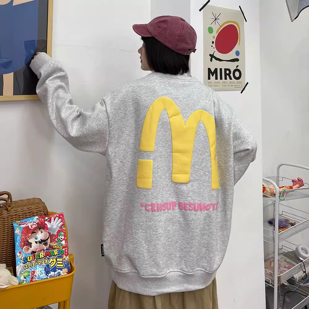 Peppy Fake Two Polo Sweatshirts