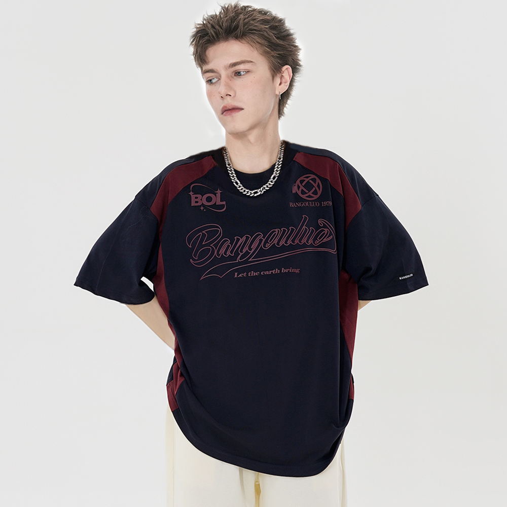 American Patchwork Cotton T-shirt