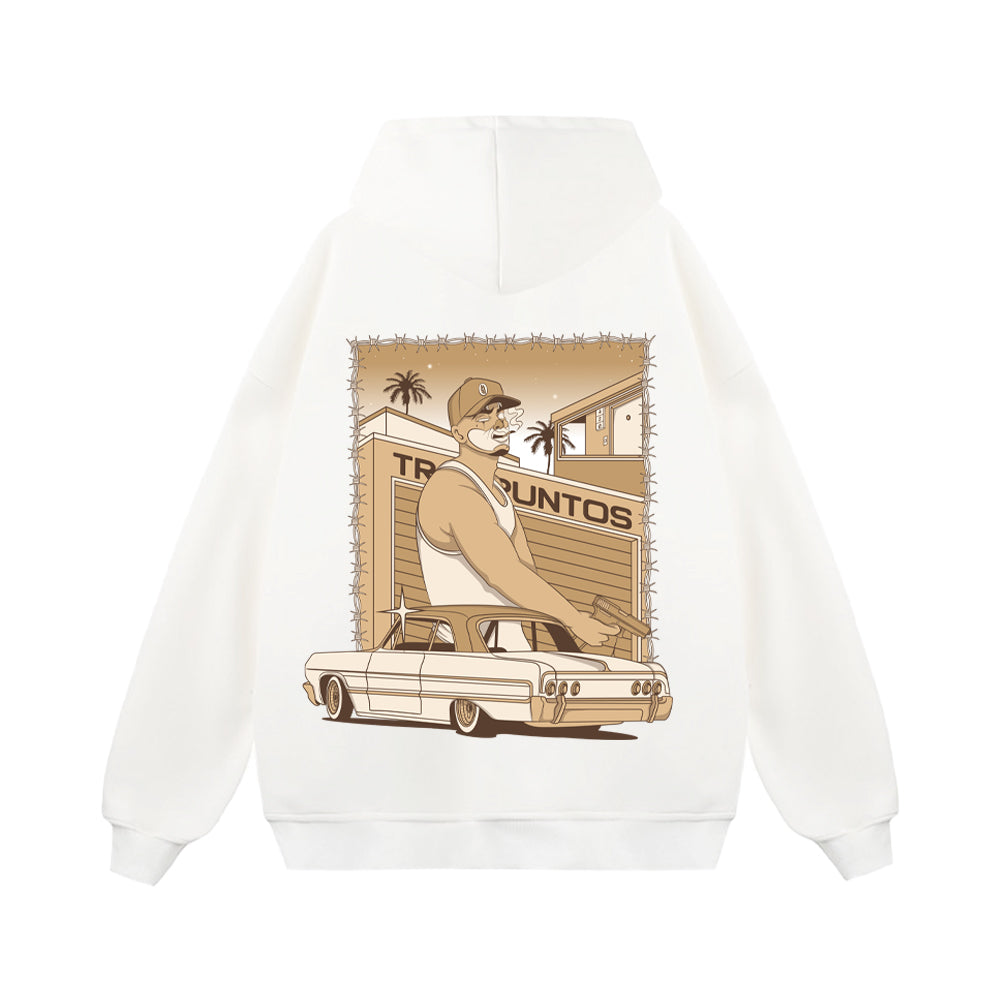ROB 'Gentle Gangster' Logo Print Hoodie