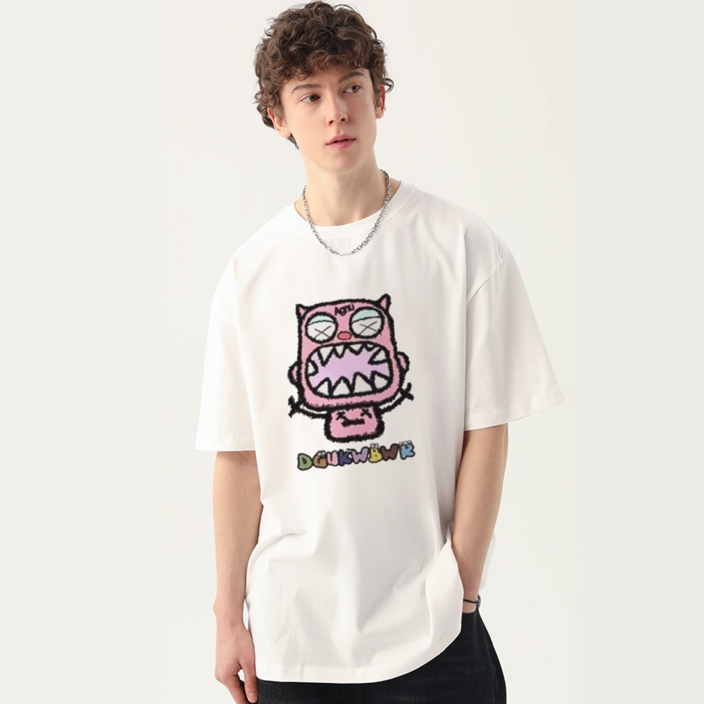 Funny Pink Monster T-Shirt