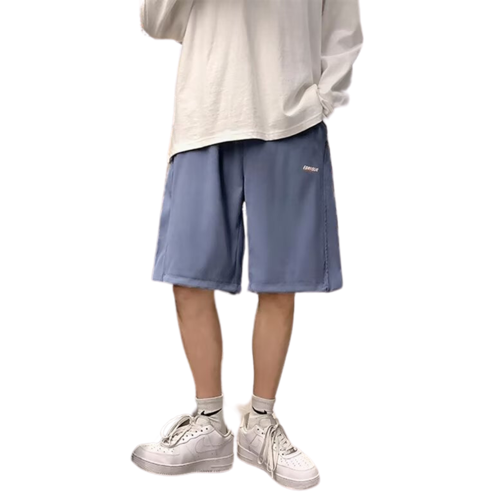 Athletic Panel Letter Shorts