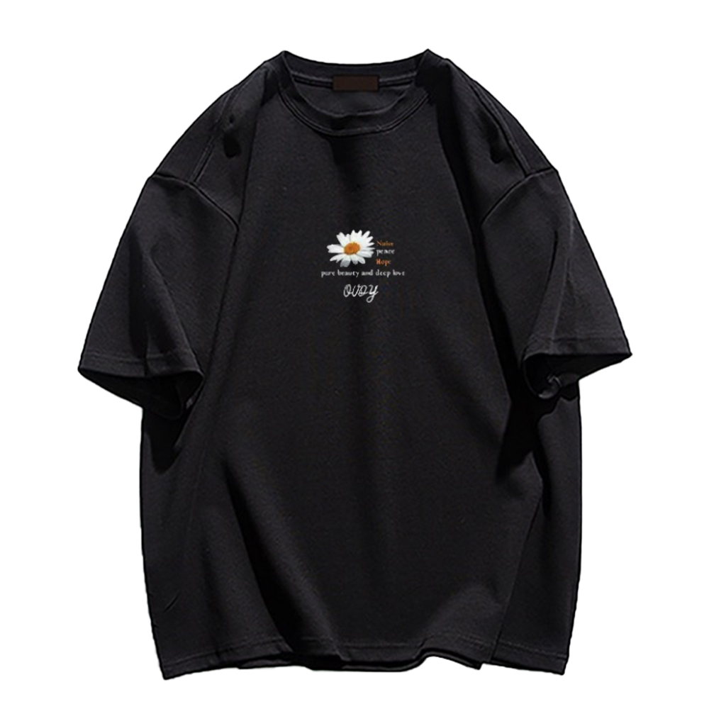 Casual Simple Daisy T-Shirt