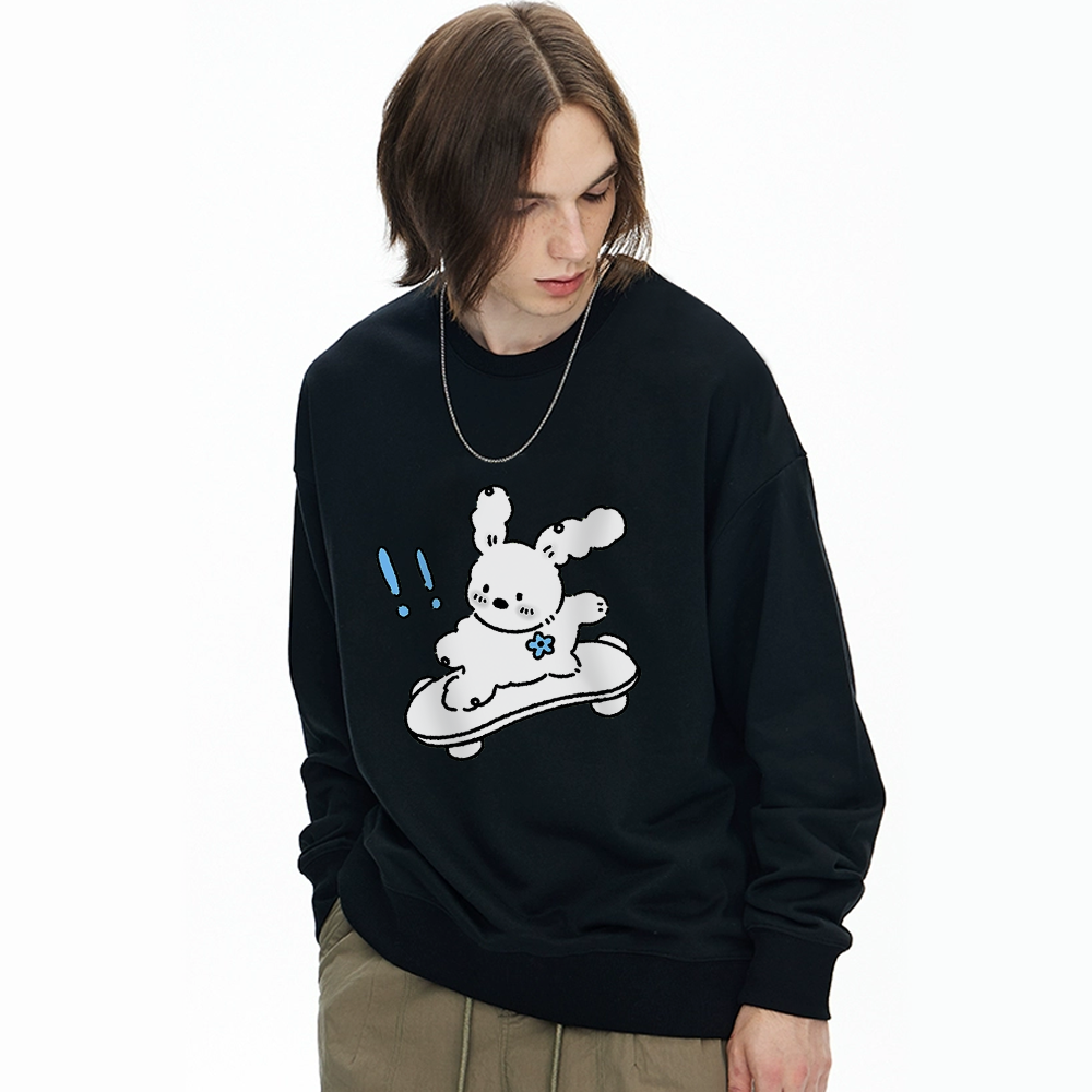 Skateboard Bunny Sweatshirt