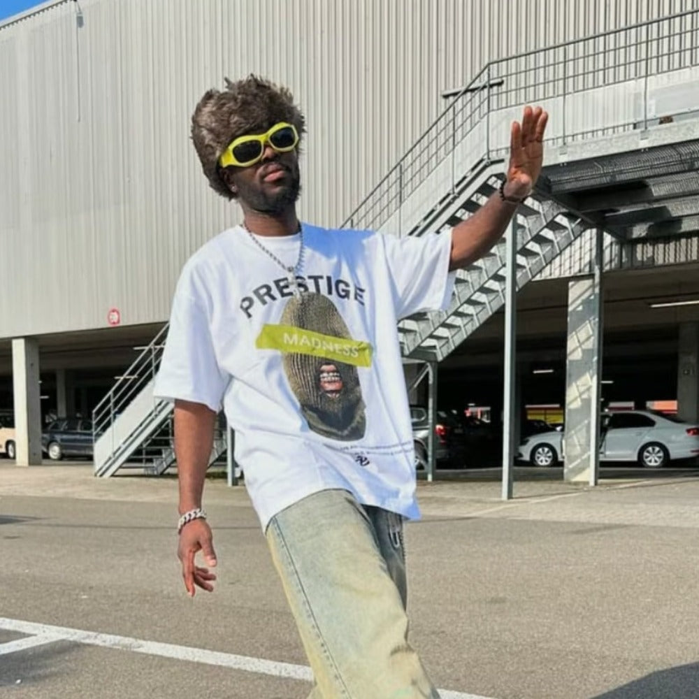 PM | Hip Hop Masked Men's Printed T-shirt