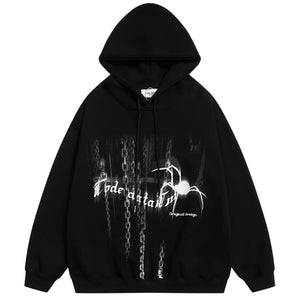 AG American Retro Spider Chain Hoodie