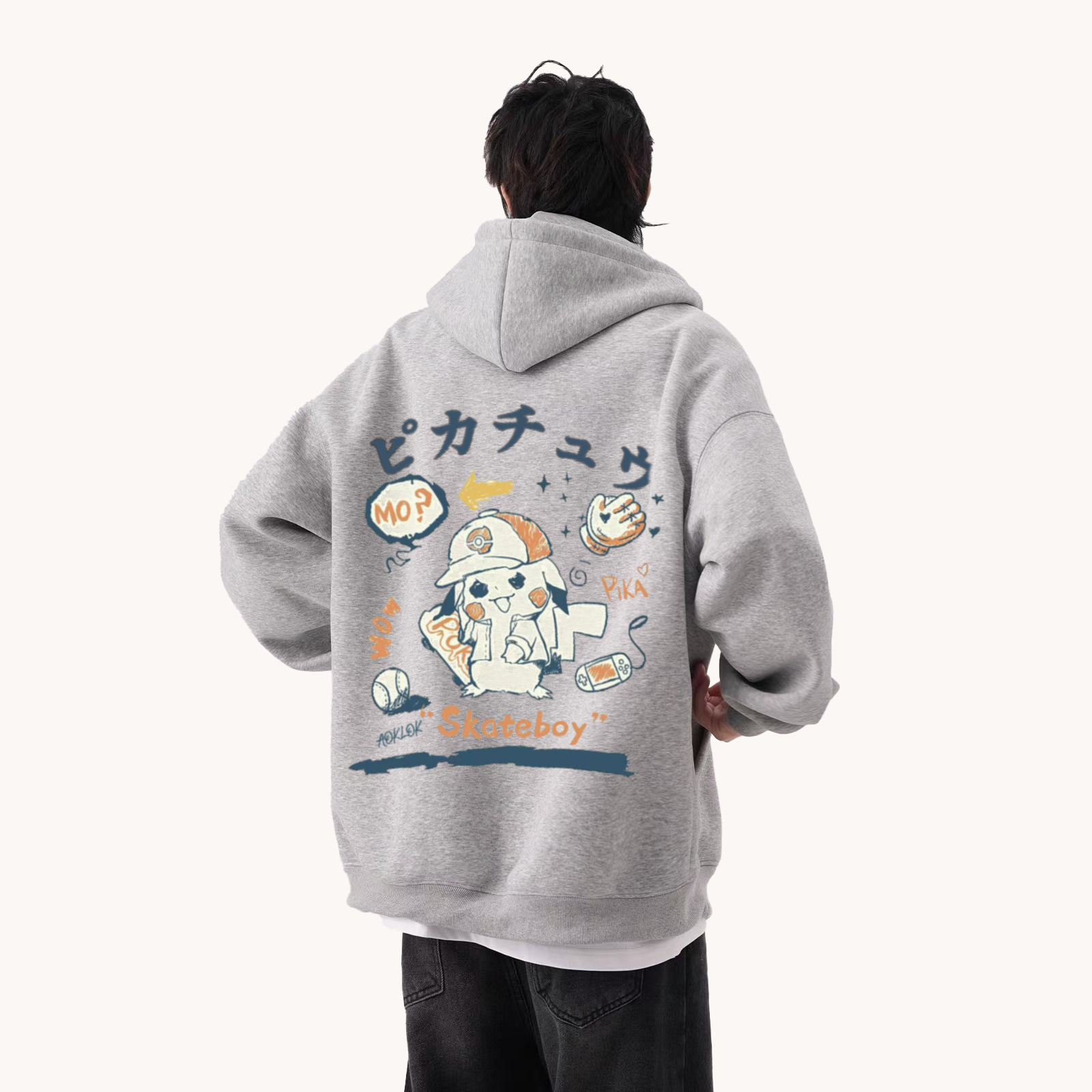 AG Pokémon Cartton Psyduck Hoodie