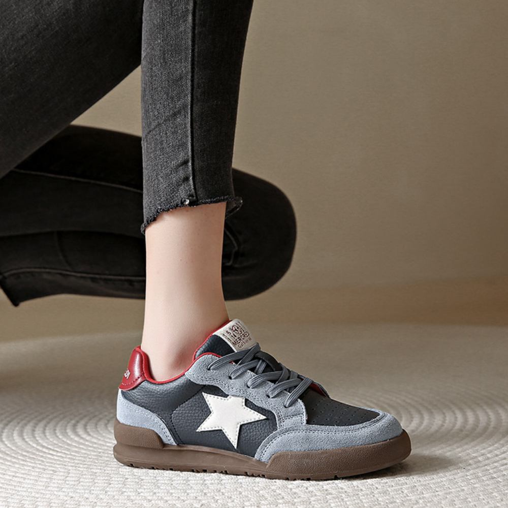 Women's Thick Sole Star Sneakers