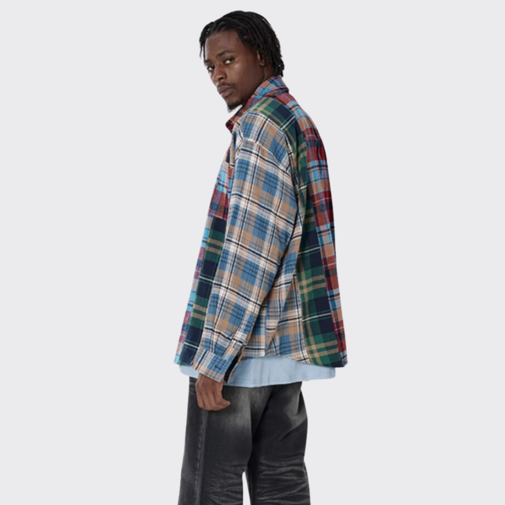 American Patchwork Mosaic Shirt