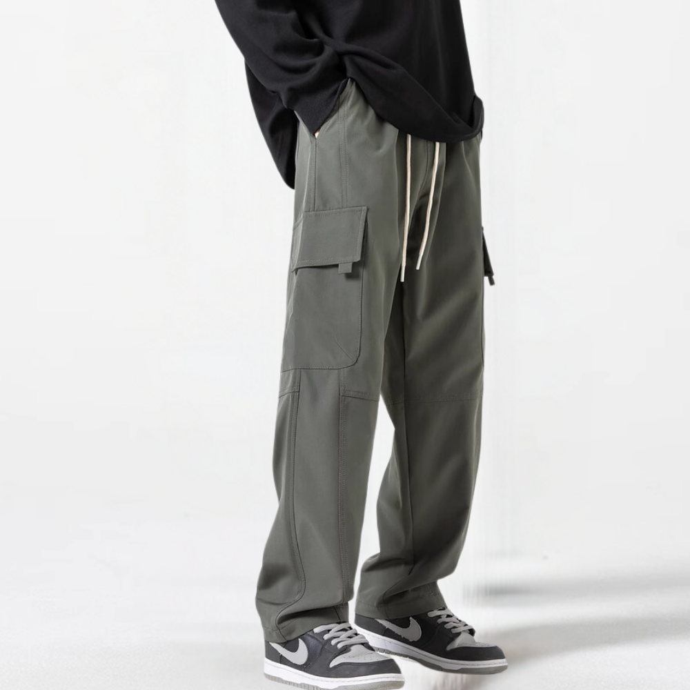 Casual Charge Drawstring Cargo Pants