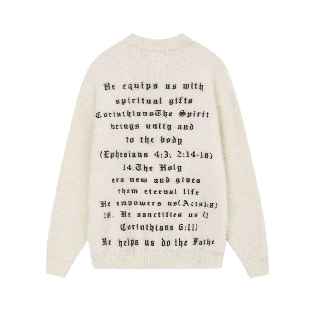 OOC' High Street Spider Loose Mink Knit Sweater