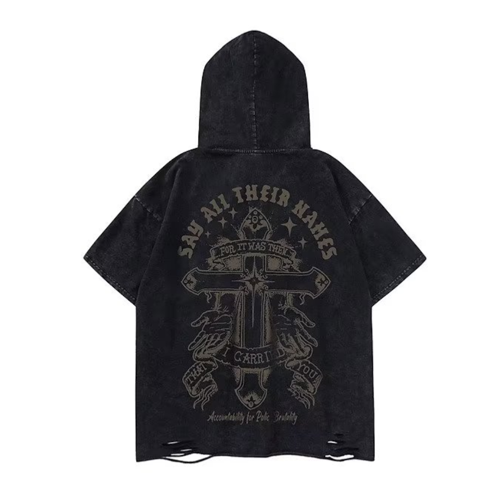 American Street Devil Hooded T-Shirt