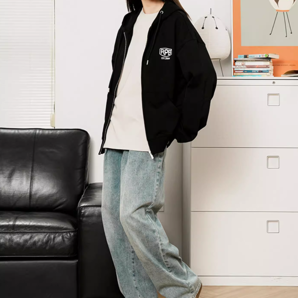 Fall Casual Solid Color Hoodie