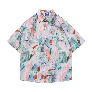 American Abstract Resort Shirt