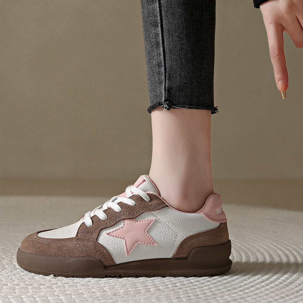 Women's Thick Sole Star Sneakers
