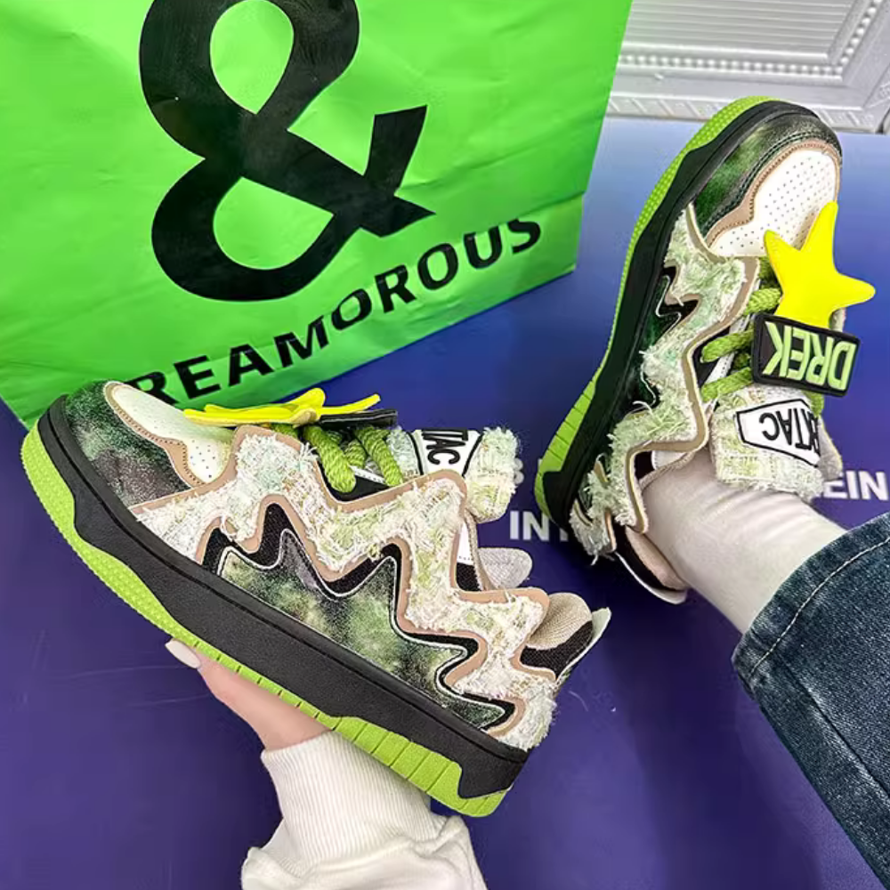 High street 3D Starfish Versatile Skate Shoes