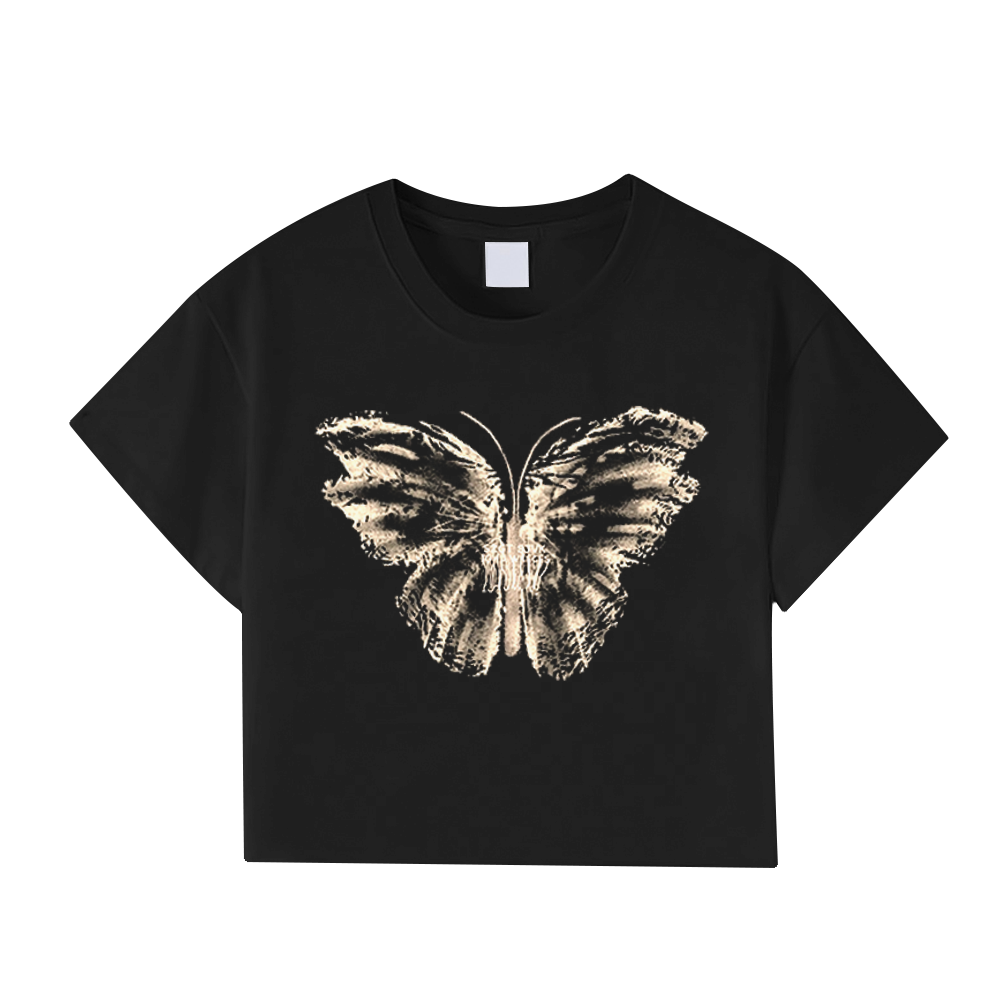 Women's Butterfly Print T-shirt