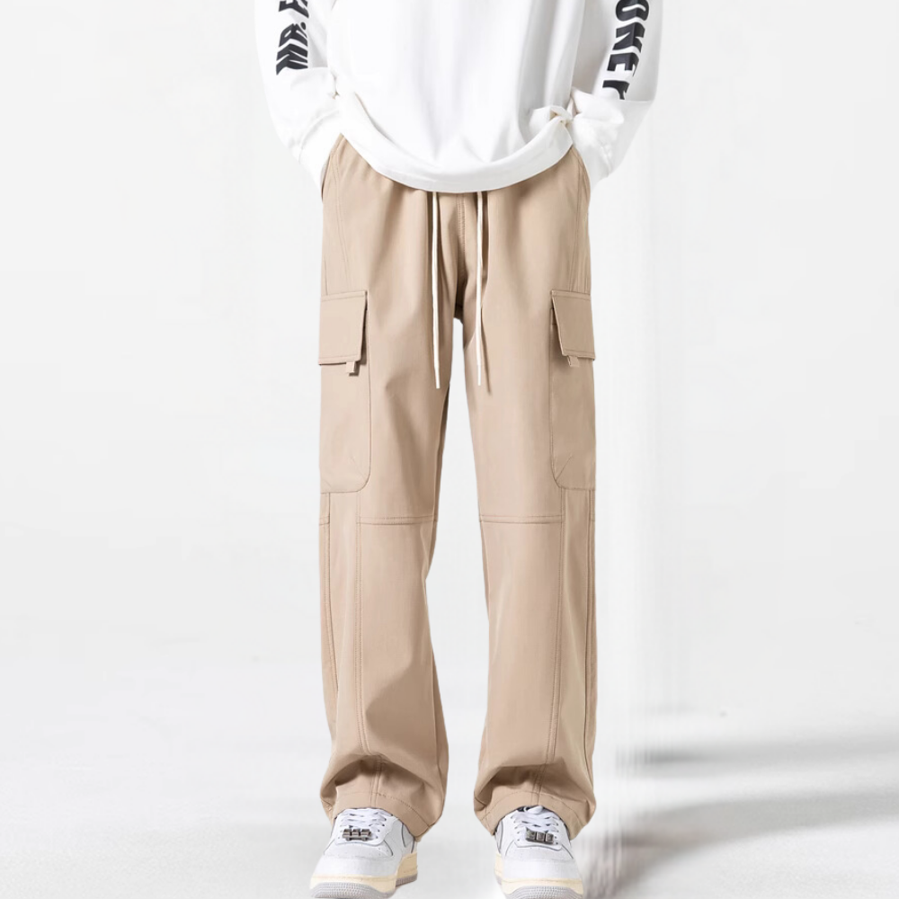Casual Charge Drawstring Cargo Pants