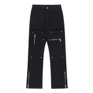 American Multi-Pocket Stud Jeans