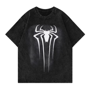 High Street Spider Lettering Washed T-shirt