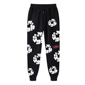 Kapok Print Drawstring Sweatpants