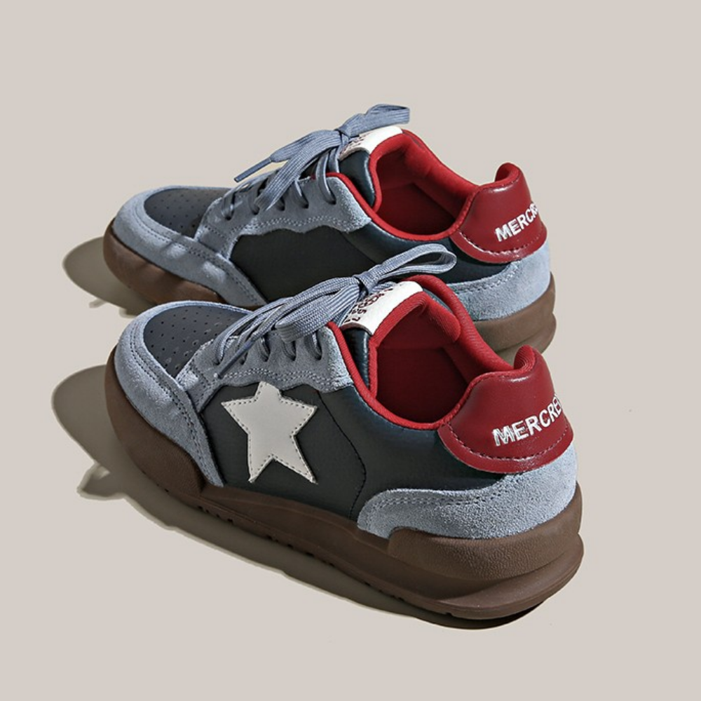 Women's Thick Sole Star Sneakers