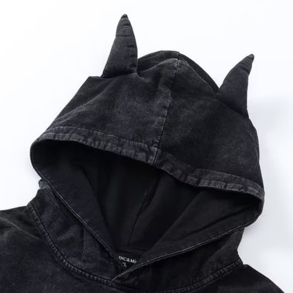 American Street Devil Hooded T-Shirt