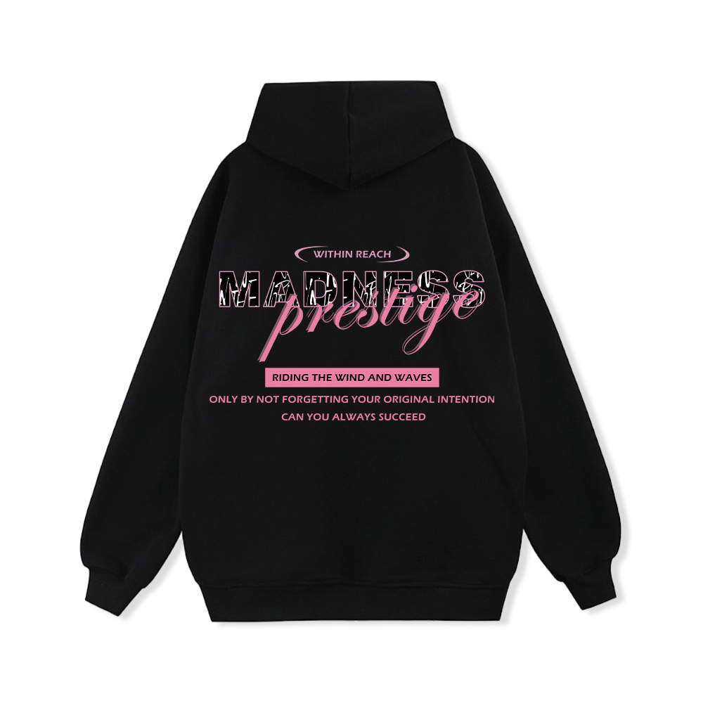 PM | Madness Monogram Print Hoodie