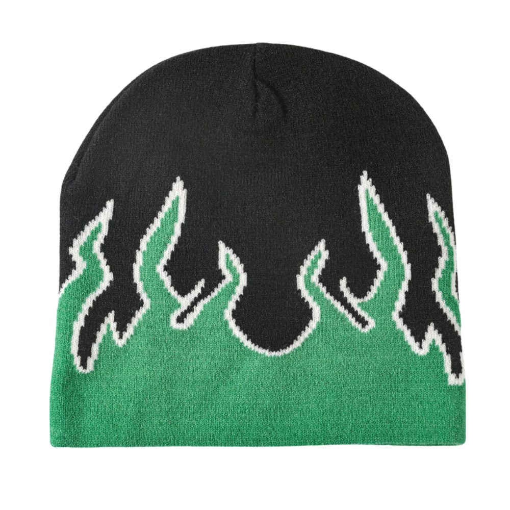 Street Flame Pullover Cycling Hat