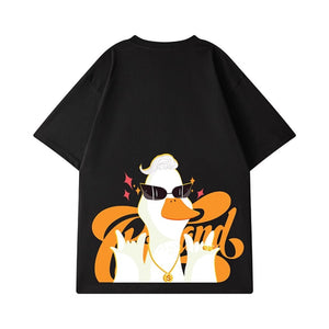 Street Philanthropist Cartoon Trend Brand Short Sleeve Men's Trend T-Shirt