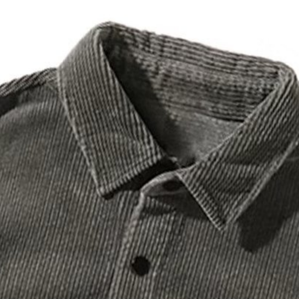 Solid Corduroy Shirt