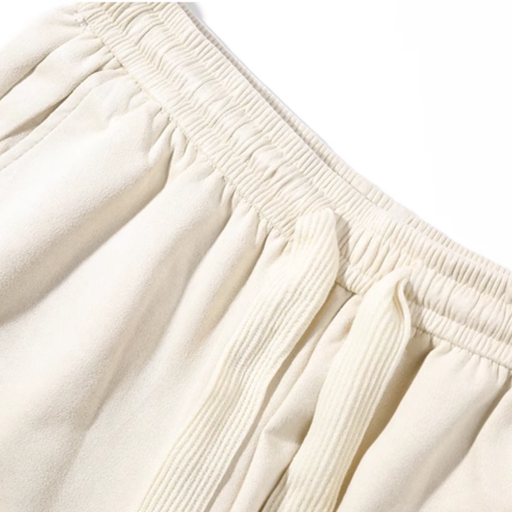American Foam Alphabet Suede Shorts