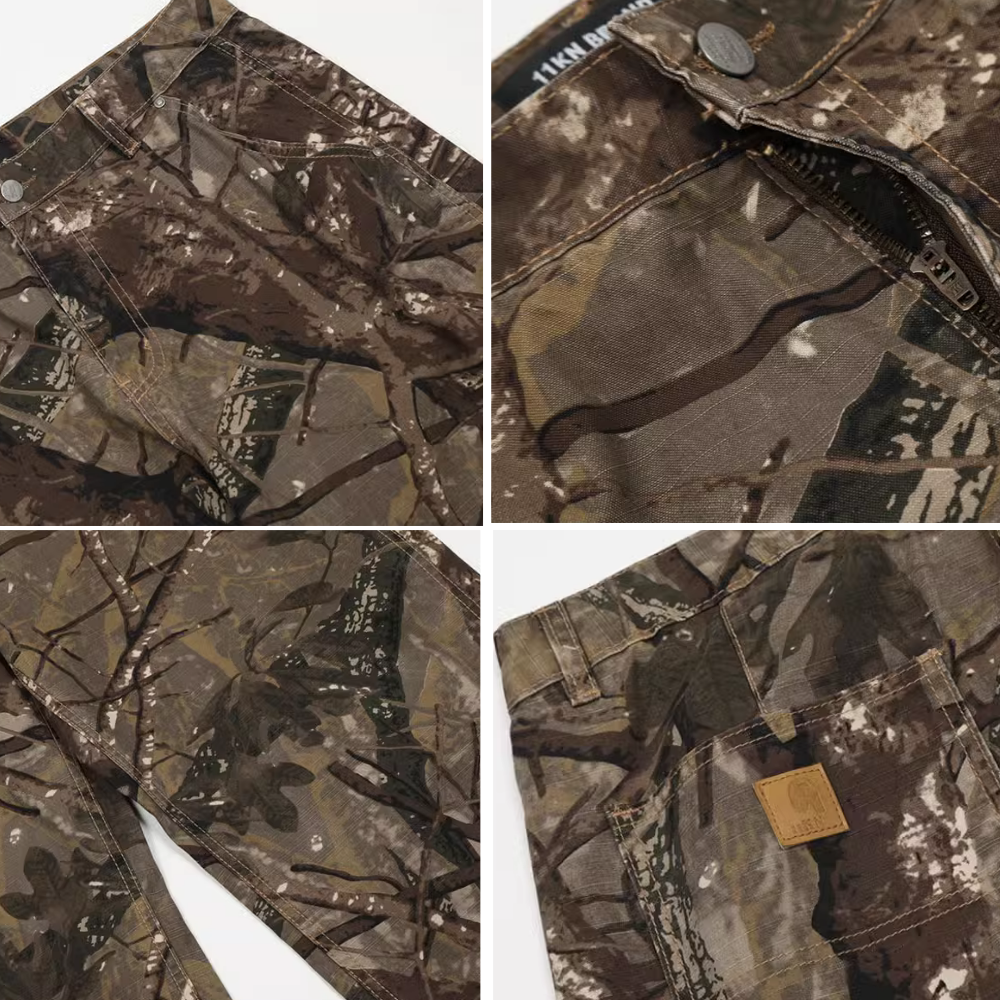 DF |American Branch Camouflage Work Jeans