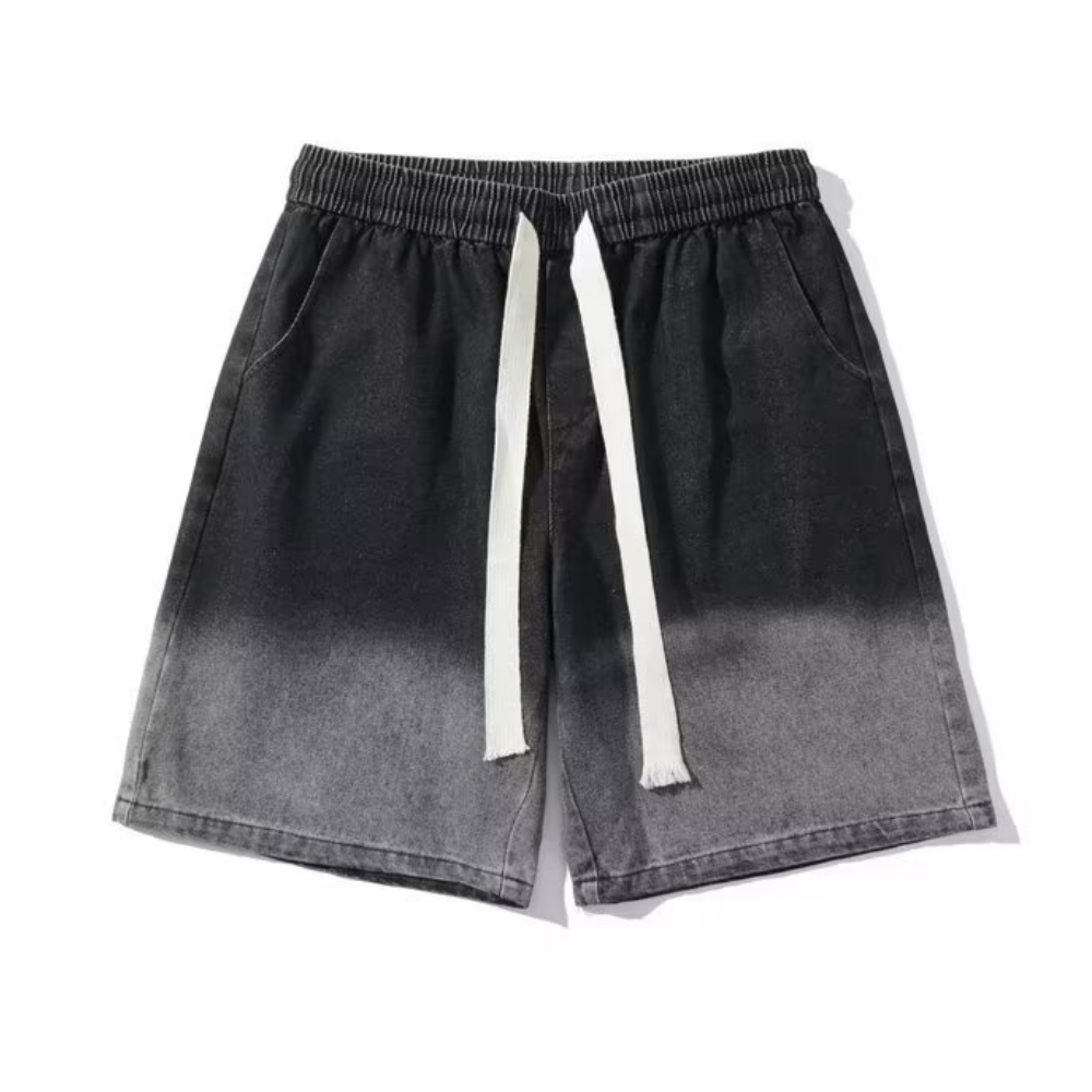 Classic Gradient Drawstring Shorts