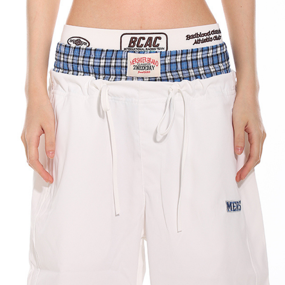 Casual Fake Two-Piece Sweatpants