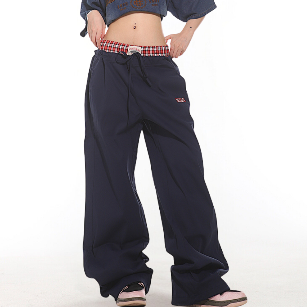 Casual Fake Two-Piece Sweatpants